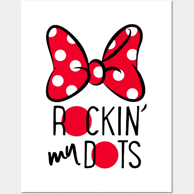 Rockin' My Dots 1 Wall Art by radamelukaku